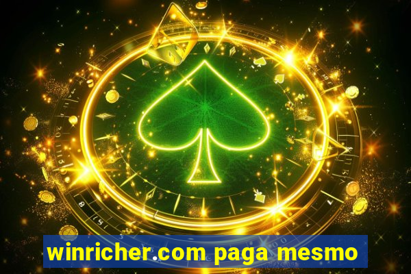 winricher.com paga mesmo